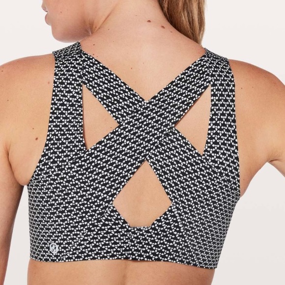 lululemon athletica Other - NWT lululemon enlite bra monochromic black white